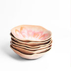 Plato hondo Onda - Rosa Anémona
