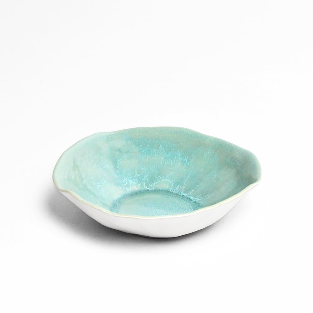 Assiette Creuse Onda - Vert D'Eau