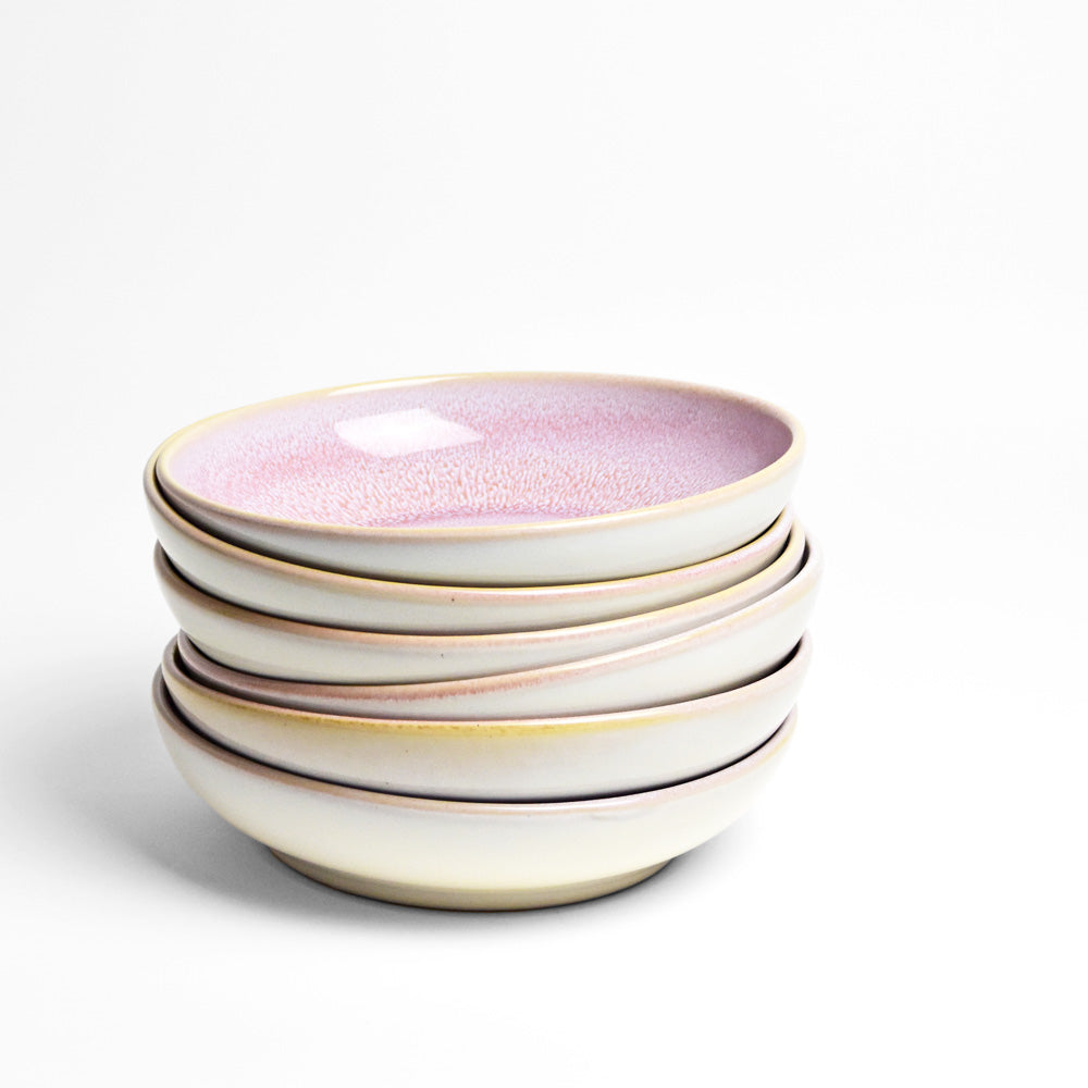 Plato hondo - Rosa Mineral