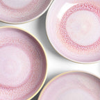 Plato hondo - Rosa Mineral
