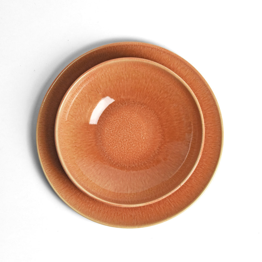 Assiette Creuse - Terracotta Sienna