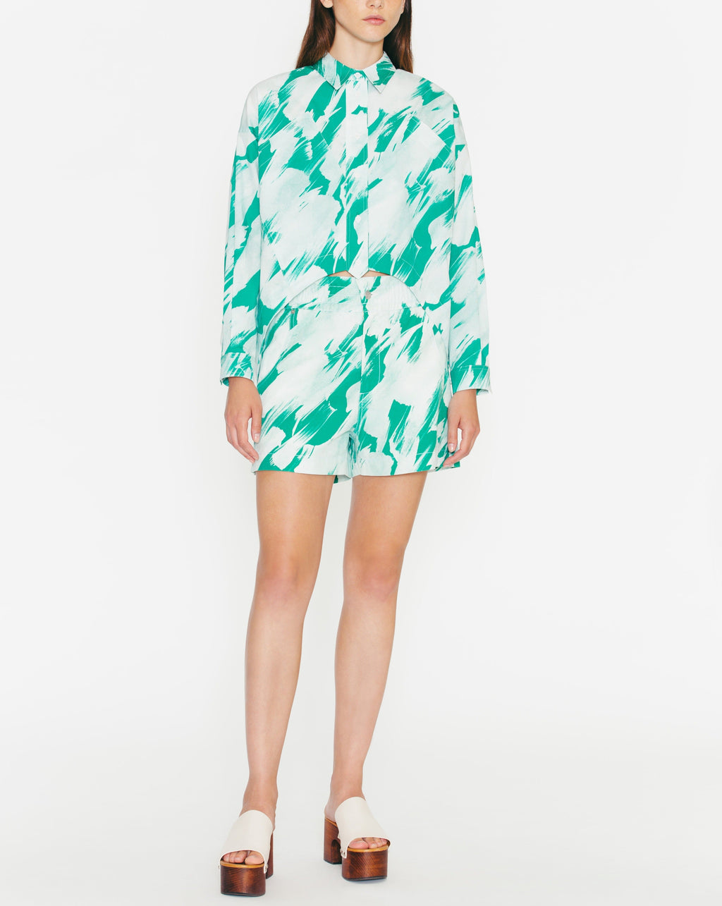 Margaux Lonnberg - Chemise Astin - Green Paint