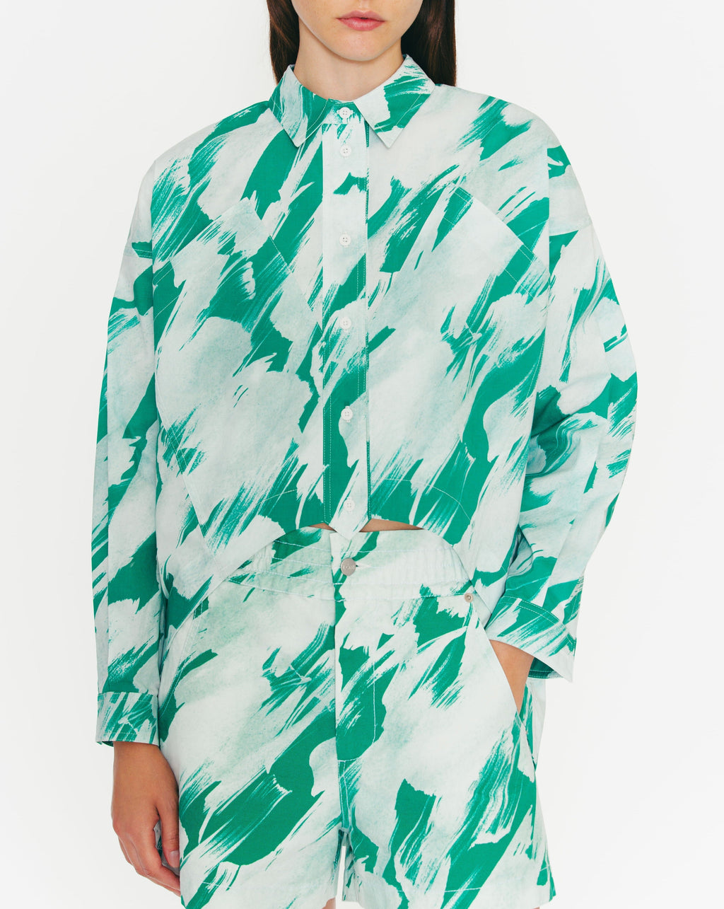 Margaux Lonnberg - Chemise Astin - Green Paint