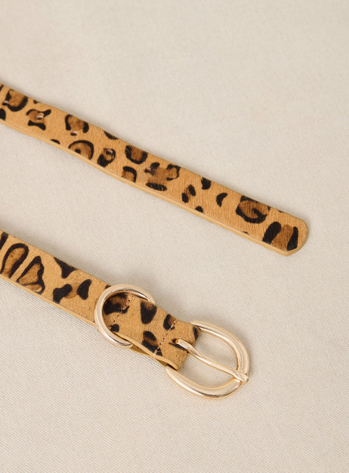 Ceinture Astrid - Leopard