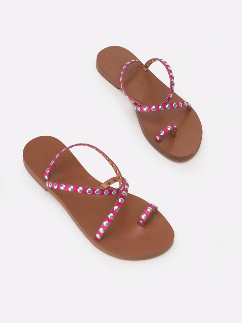 Atenea Fuchsia sandals