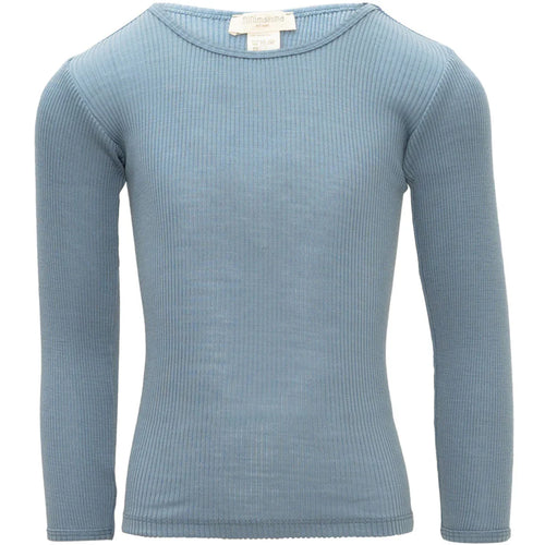 Minimalisma - Camiseta de lana merino atlántica Winter Sky