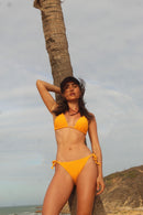 Beach Love Bikini Bottoms - Yellow