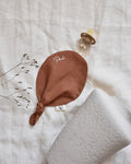 Attache Tétine En Lin - Caramel
