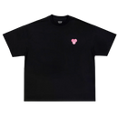 Atención Fresh Painting - Camiseta Camiseta Negro Rosa - Rosa
