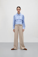 Ballerines Ava - Daim Chocolat