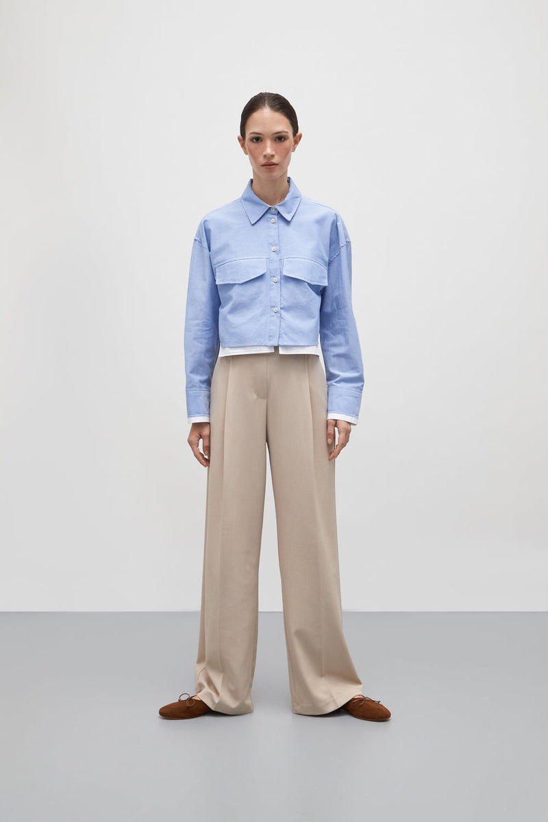 Ballerines Ava - Daim Chocolat