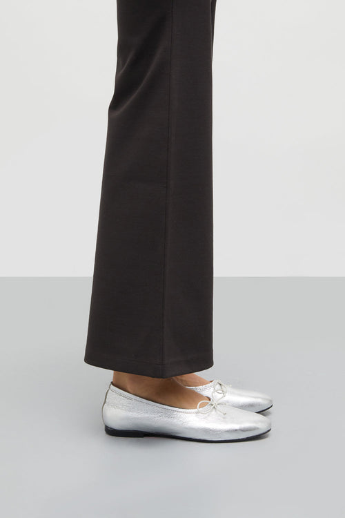 Ballerines Ava - Cuir Argenté
