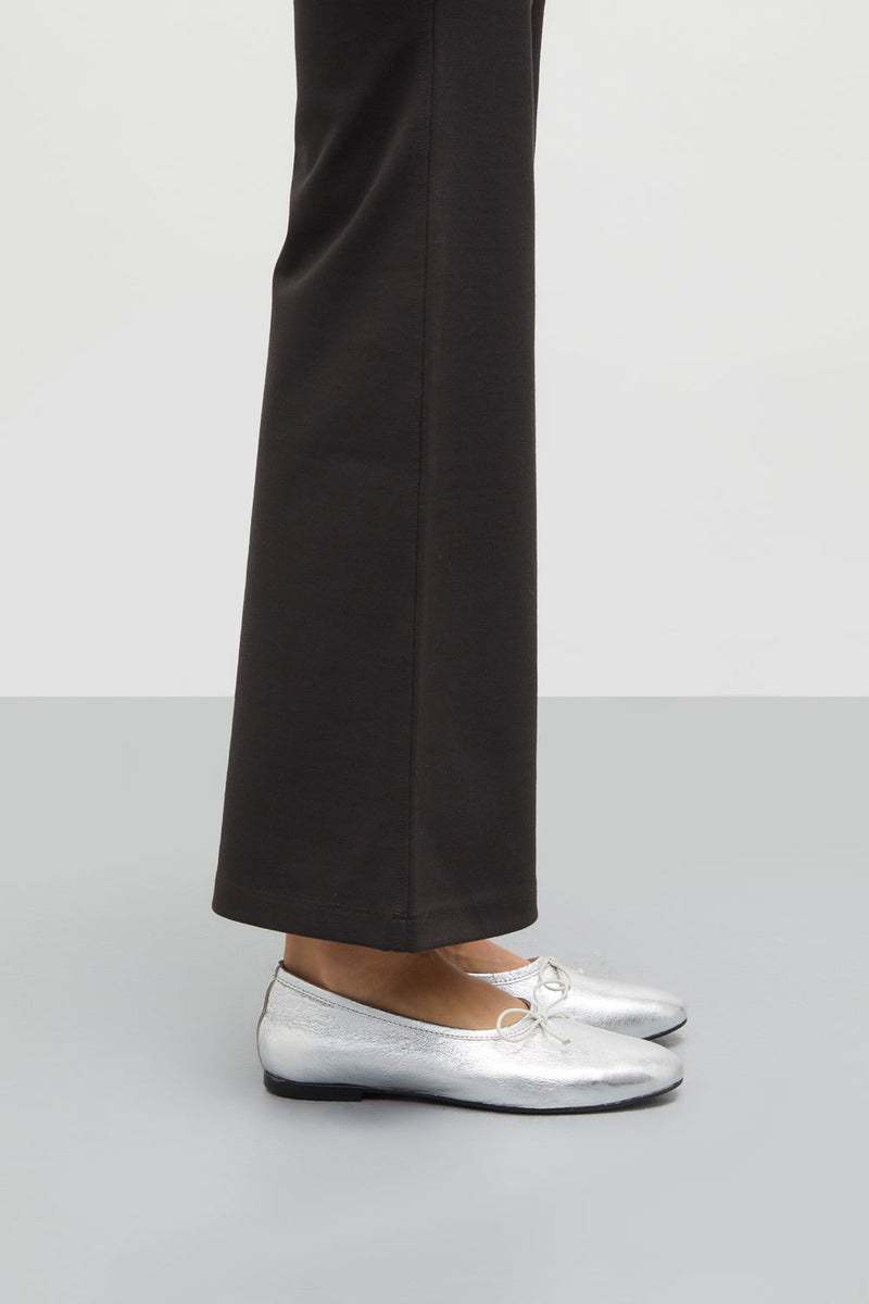 Ballerines Ava - Cuir Argenté