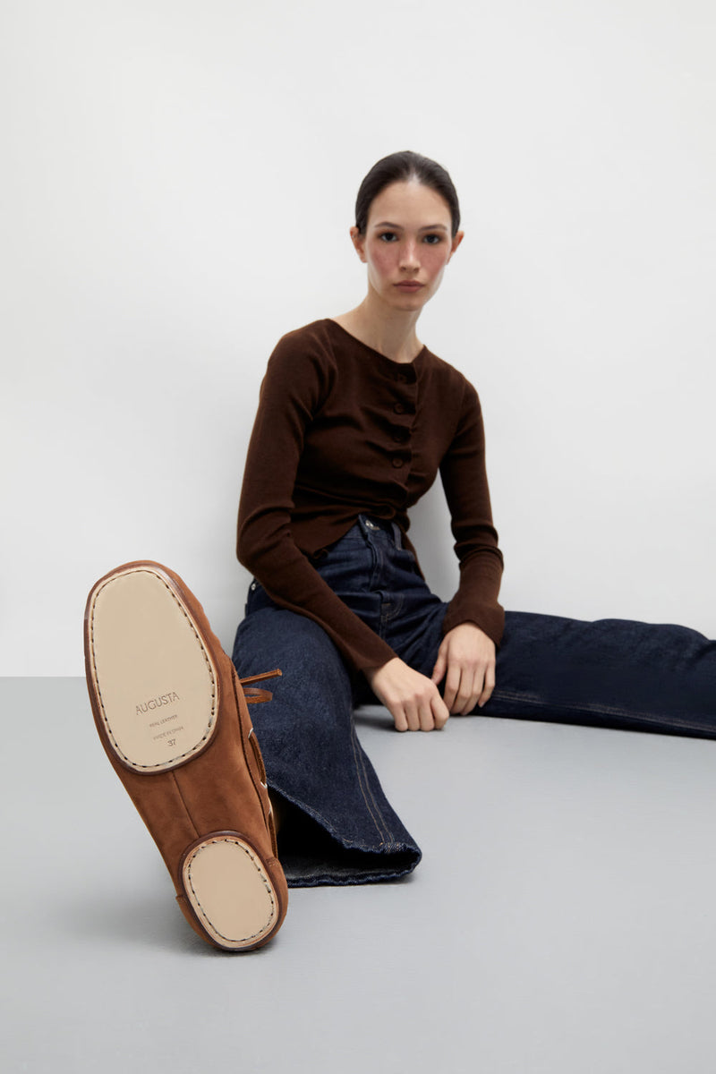 Chaussures Bateau Ivy - Caramel Nubuck