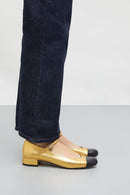 Mary Janes Lola - Cuir Doré