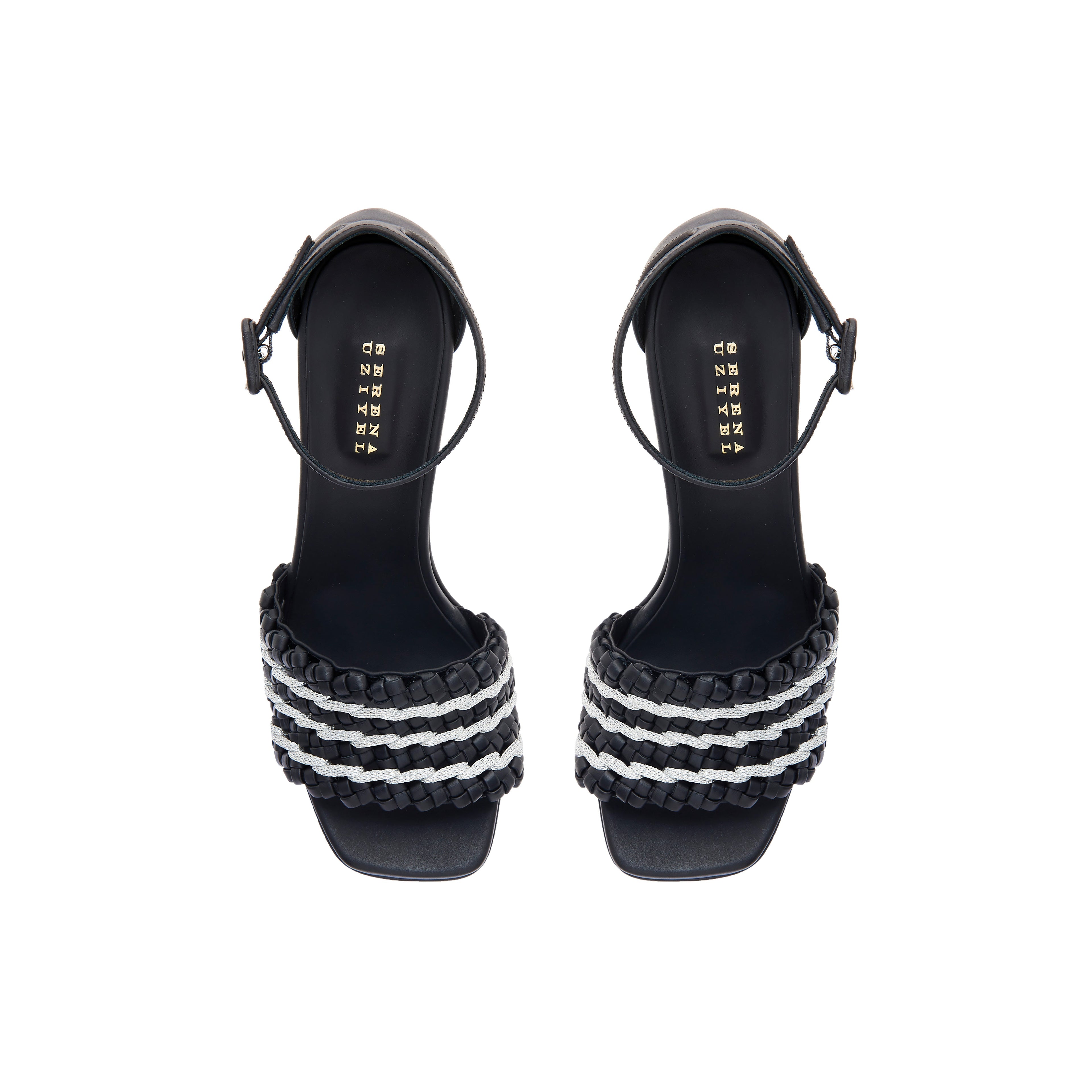 Aurnia Black Platform Ankle Sandal