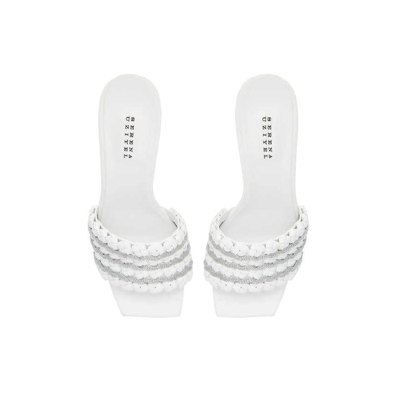 Aurnia Off-White High-Heel Sandal