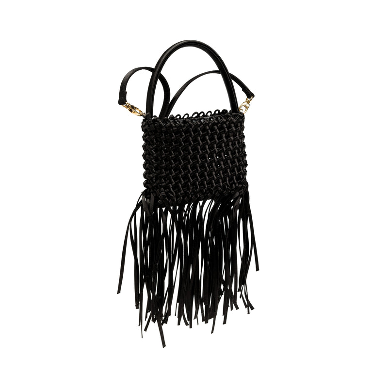 Aurnia Black Mini Tote Bag