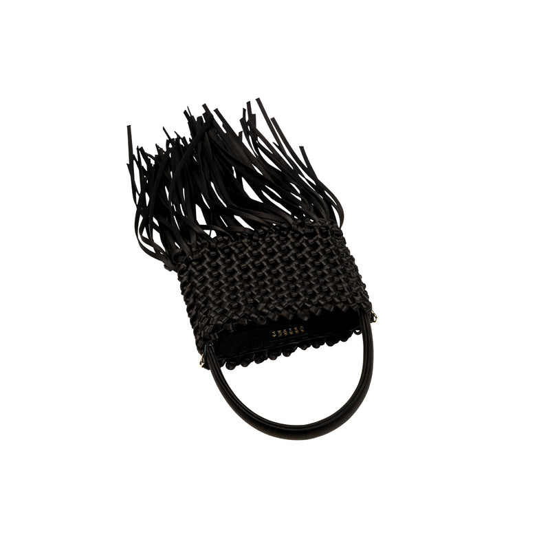 Aurnia Black Mini Tote Bag