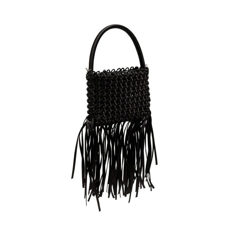 Aurnia Black Mini Tote Bag