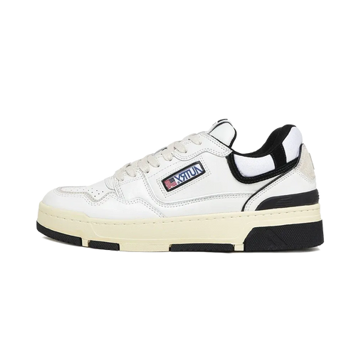 Zapatillas Clc Low Multi Material Blanco Negro - Blanco / Negro