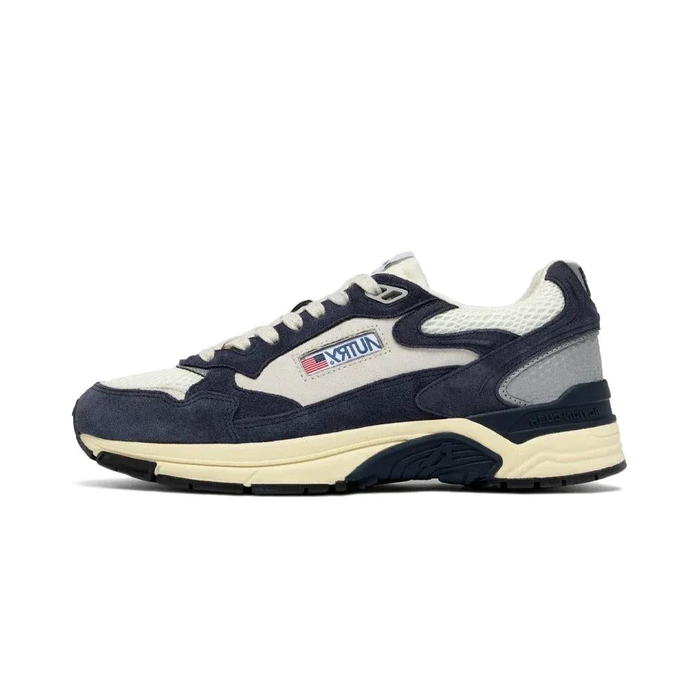 Hyper Way Low Suede Bicolor Mesh Space Blue Silver
