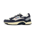 Hyper Way Low Suede Bicolor Mesh Space Blue Silver