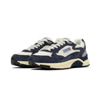 Hyper Way Low Suede Bicolor Mesh Space Blue Silver