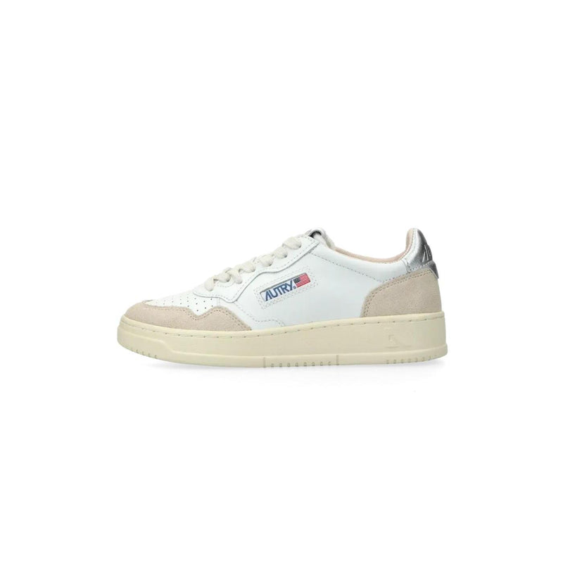 Sneakers Medalist Leather - White Silver