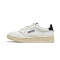 Medalist Low Leather Leather White Space