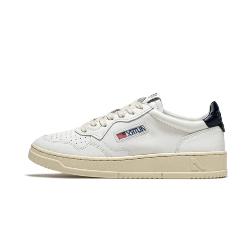 Zapatillas Medalist Low Leather White Space - Blanco / Gris espacial
