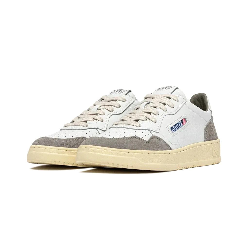Medalist Low Soft Leather Suede White Vap
