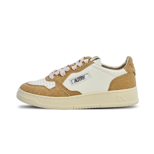 Zapatillas Medalist Low Mujer Cuero Estrellas Marsh Sand - Marsh / Sand