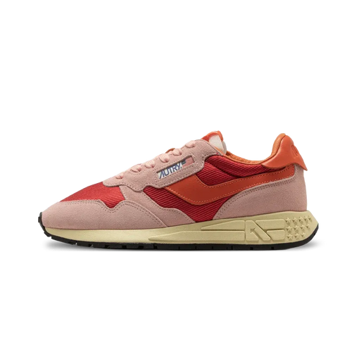 Zapatillas Reelwind Low Mujer Ante Malla Lava Ibis - Lava / Ibis