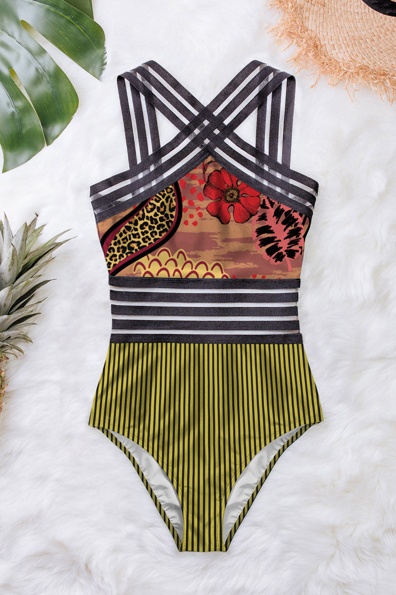Maillot Une-Pièce Croisé