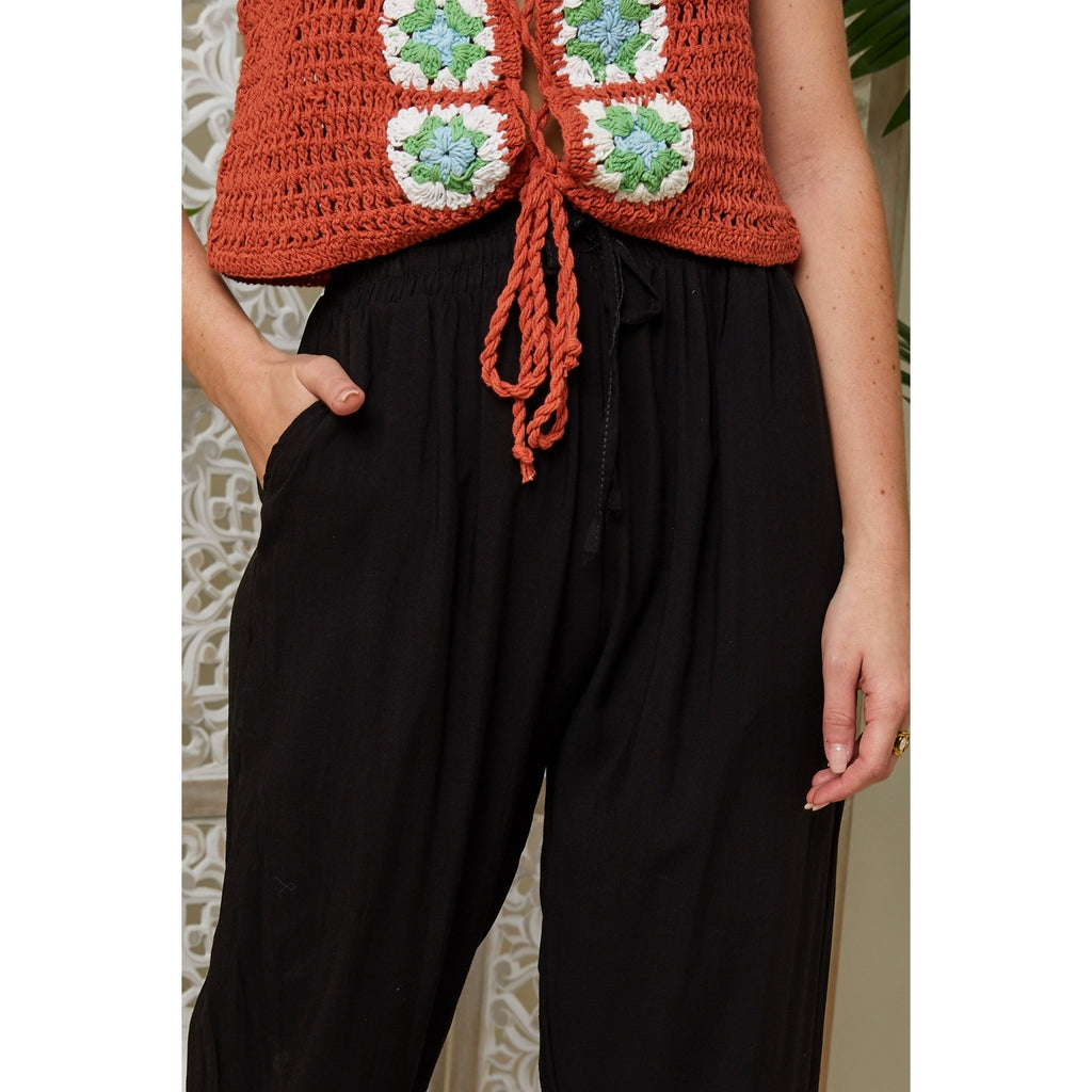 Trousers - Black