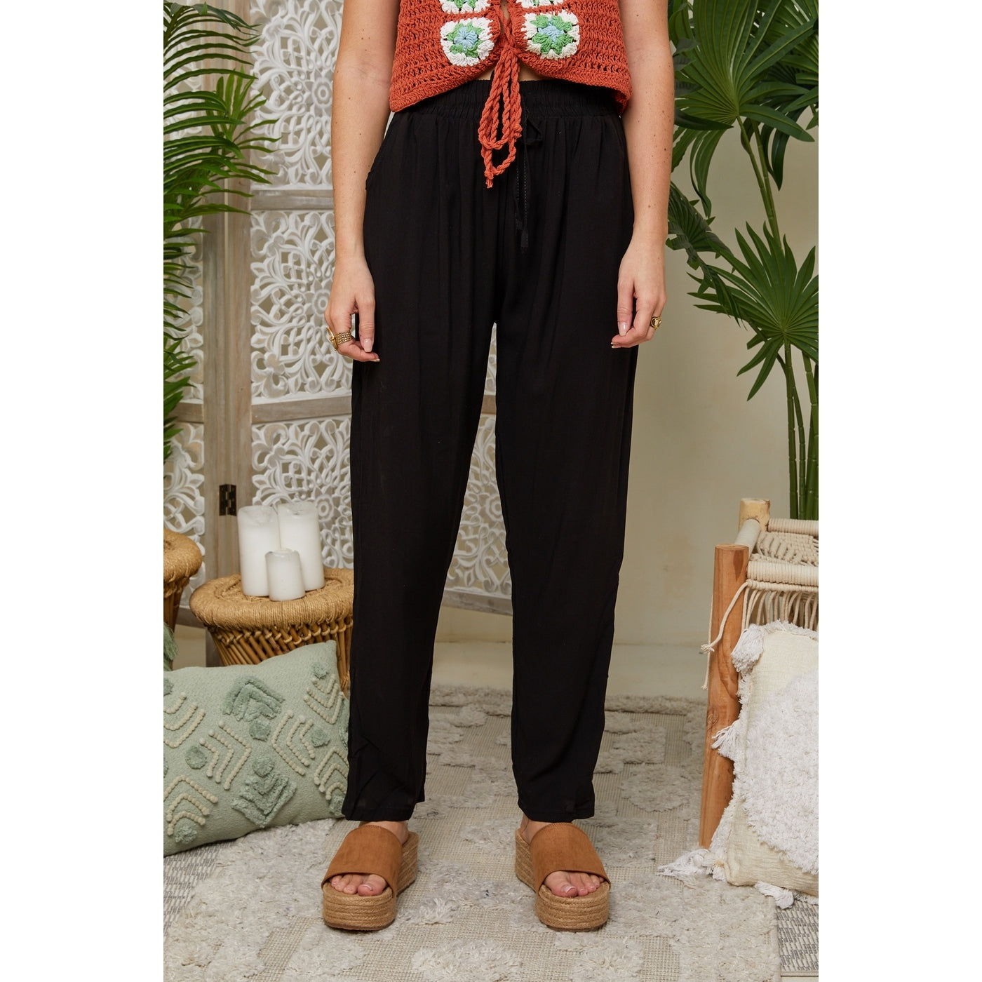 Trousers - Black