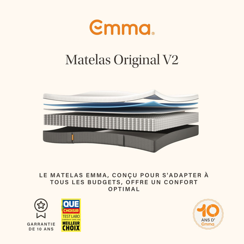 Pack - Lit Cocoon Lite - Sans Tête De Lit + Matelas Original II