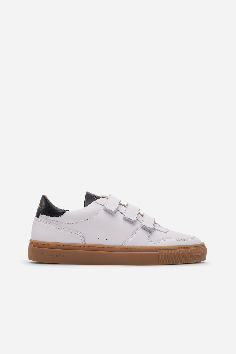 B0 Velcro - White / Black - Femme