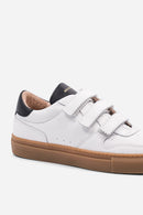 B0 Velcro - White / Black - Femme
