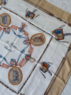 Céline Scarf – Equestrian Theme And Ribbons