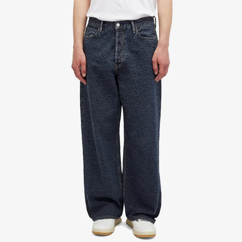 Monogram Acne Studios 1981M Fn Jeans Vaqueros - Azul / Negro