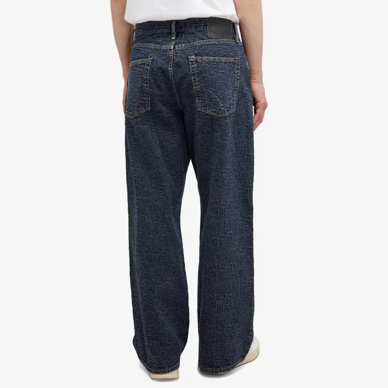 Acne Studios 1981M Fn Jean Monogram - Blue / Black