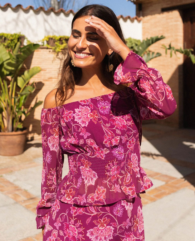 Blouse Carmona - Imprimé