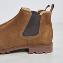 Chelsea Boots L'Homme Pressé Daim Feuilles Mortes