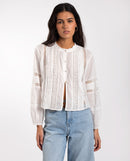 Blouse Chasing Moments - Blanc