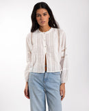 Blouse Chasing Moments - Blanc