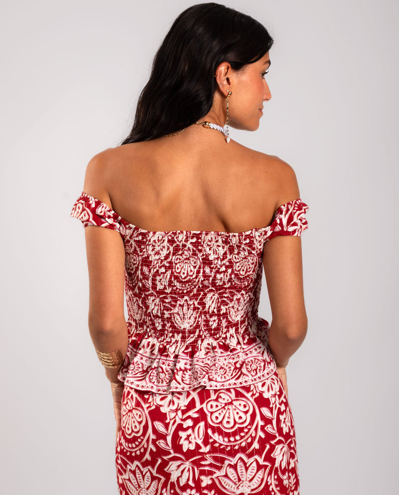 Blouse Sunkissed Days - Imprimé