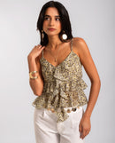 Blouse Ethereal Glow - Imprimé