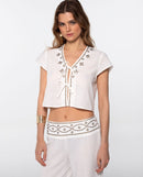Blouse Essence - Blanc